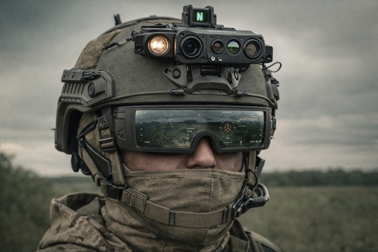 Integrated Tactical AR Helmet System